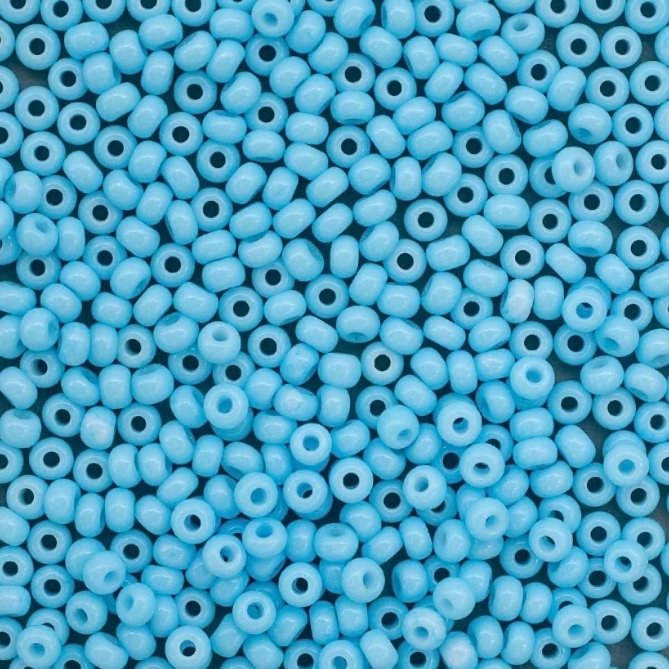 Бисер Preciosa 5г (03234), голубой фото 1 &mdash; PalitraMastera