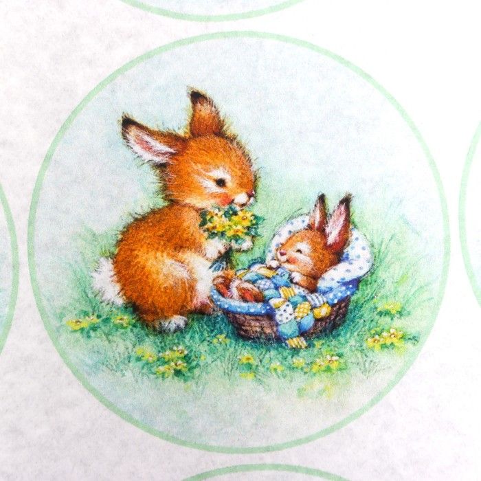 Декупажная карта &quot;Мамы с детками&quot; формат А4, плотность 45г/м2 9209080 — PalitraMastera