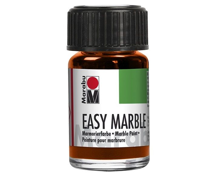 Marabu Краски для мраморирования «Easy Marble», 15 мл, оранжевый фото 1 &mdash; PalitraMastera