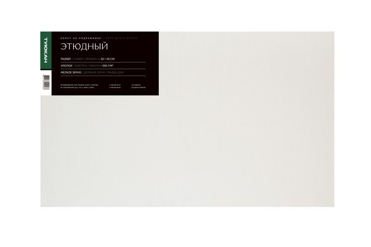 30х50 холст грунтованный этюдный — PalitraMastera