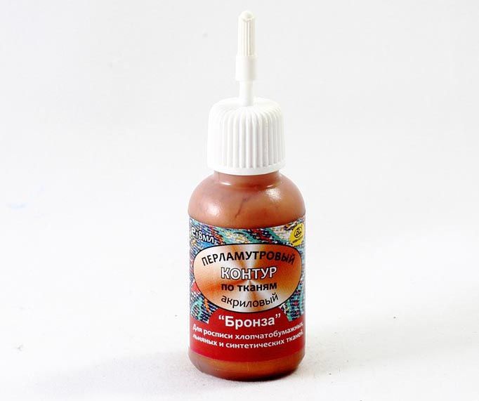 Контур по ткани перл.18млбронза фото 1 &mdash; PalitraMastera