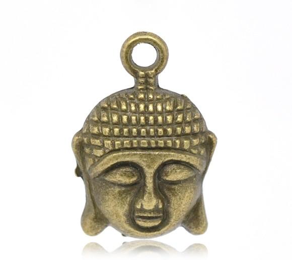 Подвеска &quot;Будда&quot; 22x15mm (под античную бронзу) АКЦИЯ!!! — PalitraMastera