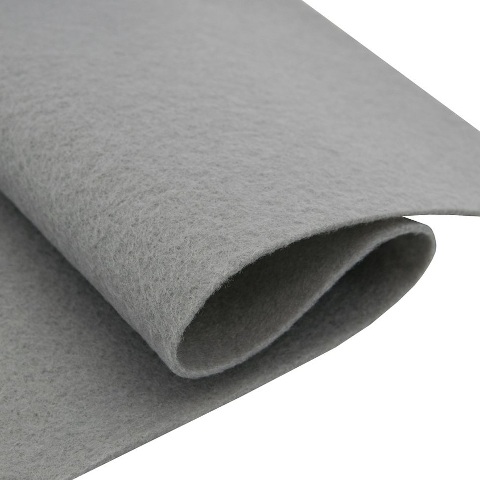 Фетр мягкий листовой Астра, 1.0 мм, 260 гр, 20х30см, (YF 648 св.серый) фото 1 — PalitraMastera