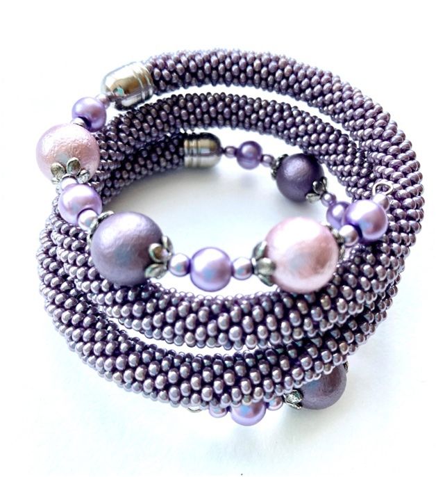 Браслет на проволоке (к лариату) фото 1 — PalitraMastera