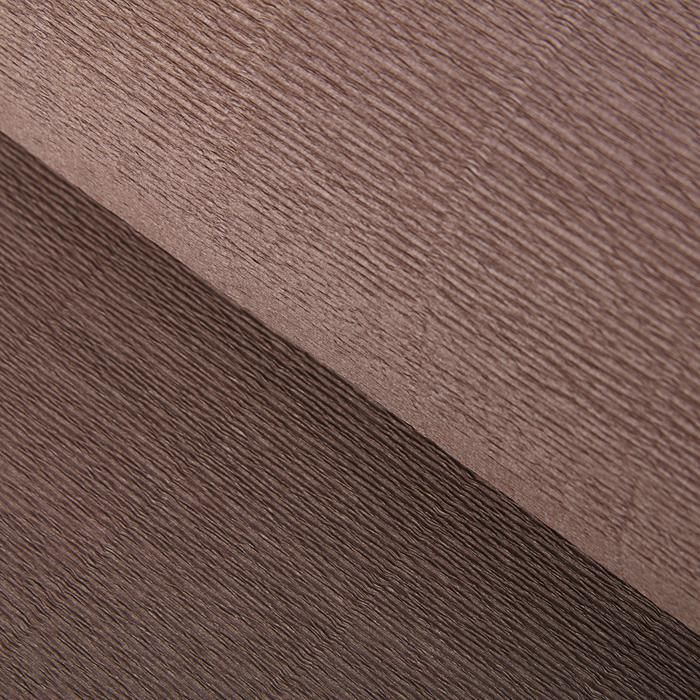 Бумага гофрированная 904 серо-коричневая, 0,5 х 2,5 м фото 1 — PalitraMastera