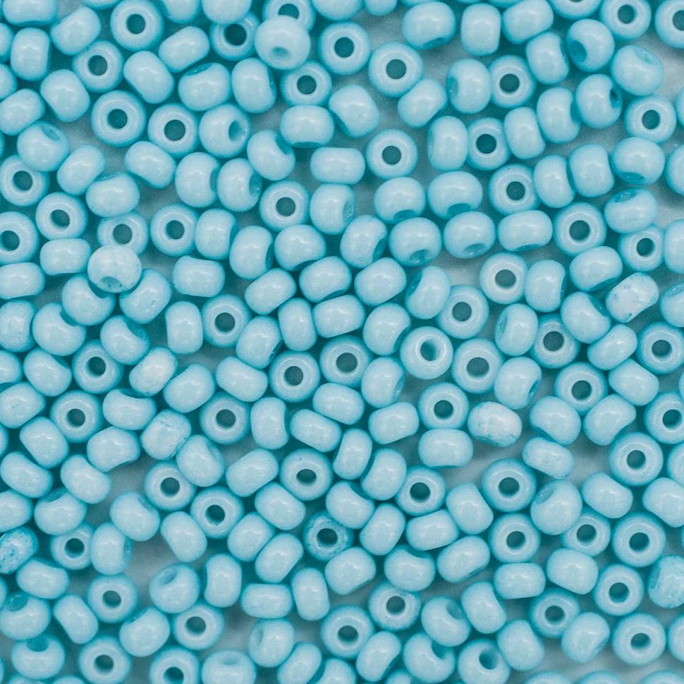 Бисер Preciosa 5г (03233), св.голубой,матовый фото 1 &mdash; PalitraMastera