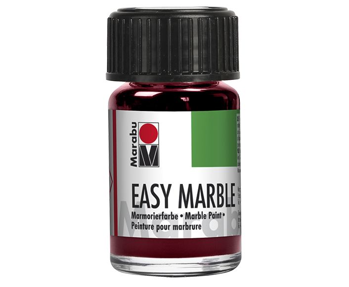 Marabu Краски для мраморирования «Easy Marble», 15 мл, розовый фото 1 &mdash; PalitraMastera