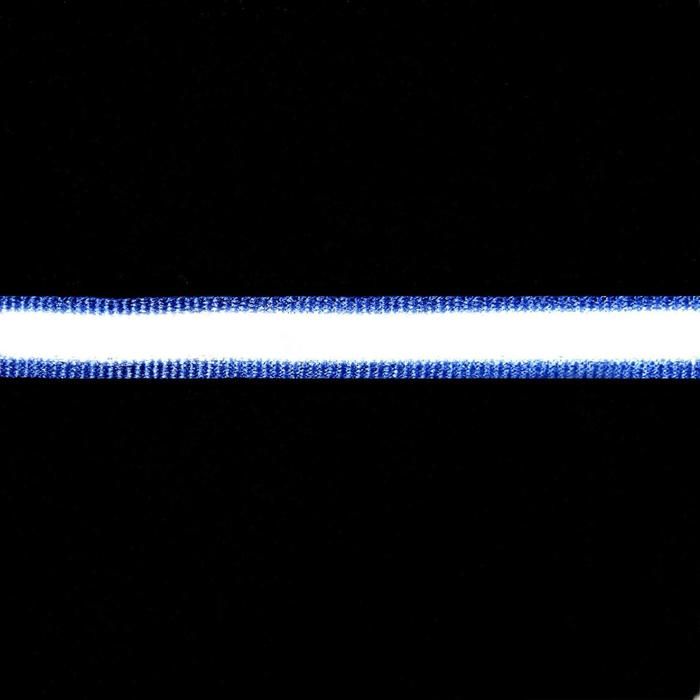 Светоотражающая лента стропа, 10 мм, 5 ± 1 м, цвет тёмно-синий — PalitraMastera