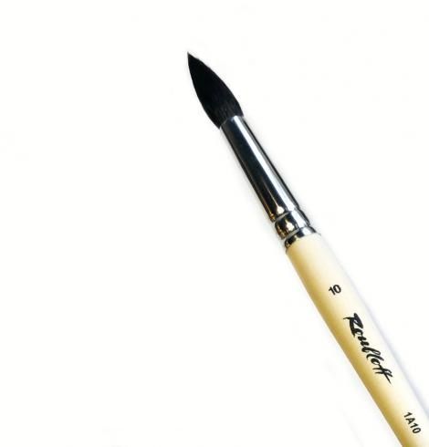 Кисть Белка МИКС кр. ручка короткая №10 — PalitraMastera
