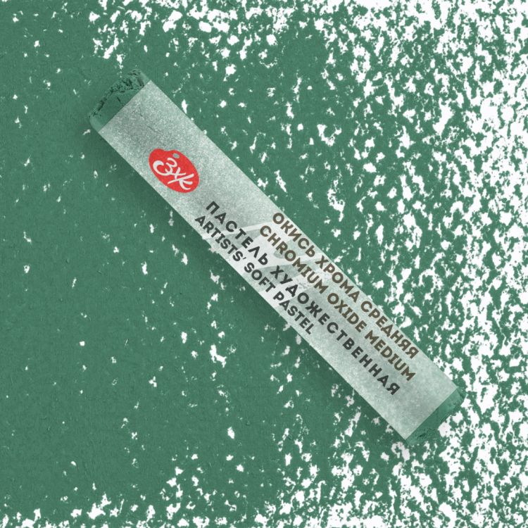 Мастер-Класс художественная пастель Окись хрома средняя — PalitraMastera