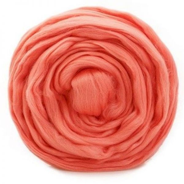 Тонкая шерсть100%  камелия 125, 100гр мериносовая для валяния &mdash; PalitraMastera
