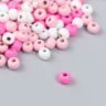 Бусины для творчества дерево "Шарики. Розовая пастила" набор 20 гр d=0,6 см  9359931 фото 2 &mdash; PalitraMastera