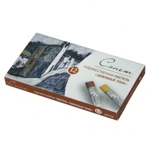 Набор художественной пастели &quot;Земляные тона&quot; &quot;Сонет&quot;, 12 цв. — PalitraMastera