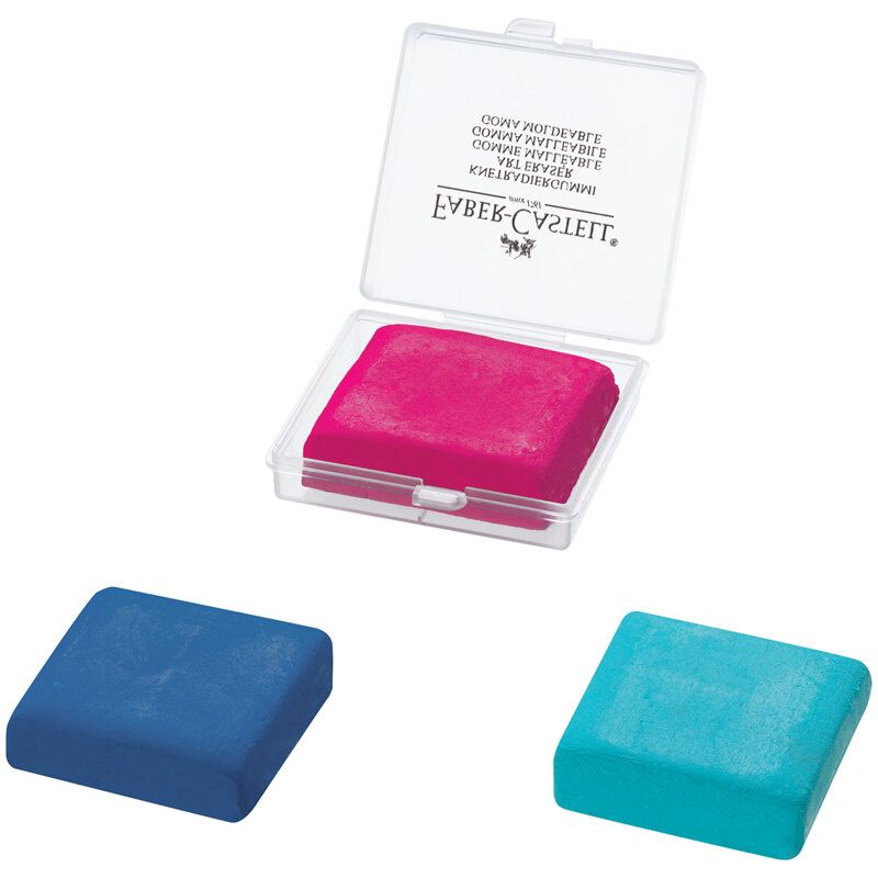 Ластик-клячка FABER-CASTELL для художественных работ, ассорти, инд.упак./ МАЛАЙЗИЯ фото 1 — PalitraMastera