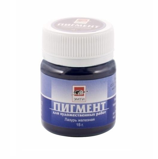 Пигмент Лазурь железная (берлинская лазурь)15г. ЭМТИ — PalitraMastera