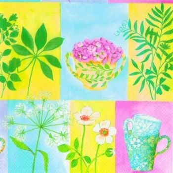 Салфетка бумажная для декупажа, 33х33 см, "Летний свет" АКЦИЯ!!! фото 1 &mdash; PalitraMastera