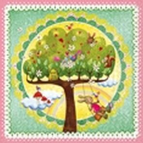 Салфетки бумажные для декупажа, 33х33 см, "Великолепная мечта", упаковка 20 шт. АКЦИЯ!!! фото 1 — PalitraMastera