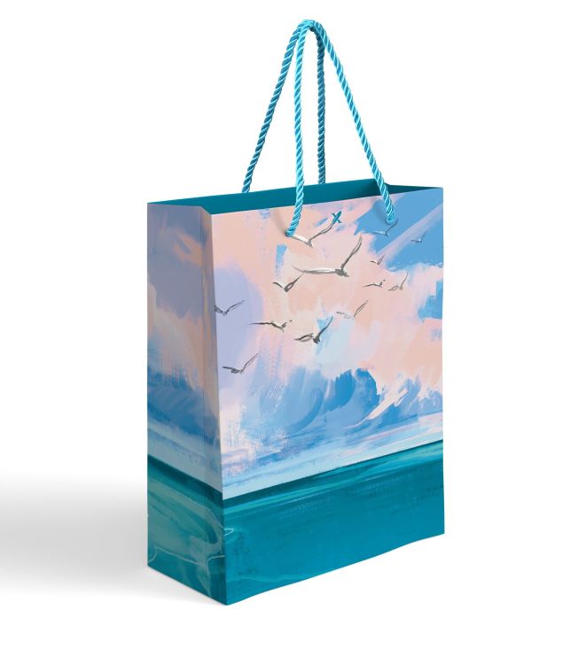 Пакет подар. малый LOREX GIFT BAG FLUFFY SKY 18х23х10 см — PalitraMastera