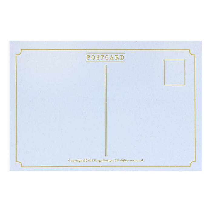 Гравюра с металлической основой - золото &quot;Открытки разных стран&quot; 13*19 см + штихель, микс 1553304 — PalitraMastera