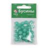 1301137 Бусины стеклянные 'Нефритовое кракле' 8мм, упак/34шт., Astra&Craft (1 бирюза) фото 3 — PalitraMastera