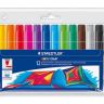 Фломастеры STAEDTLER "Noris Club 340 Jumbo" 12 цв., толщина линии 3мм фото 2 — PalitraMastera