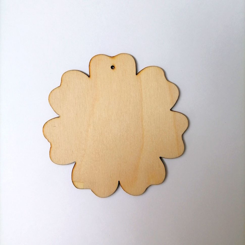 Цветок 7 лепестков большой, фанера 3мм фото 1 &mdash; PalitraMastera