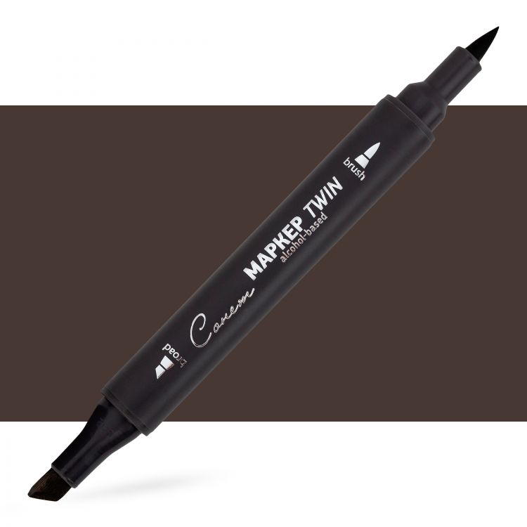 Маркер спиртовой Сонет Twin Brush, древесный — PalitraMastera