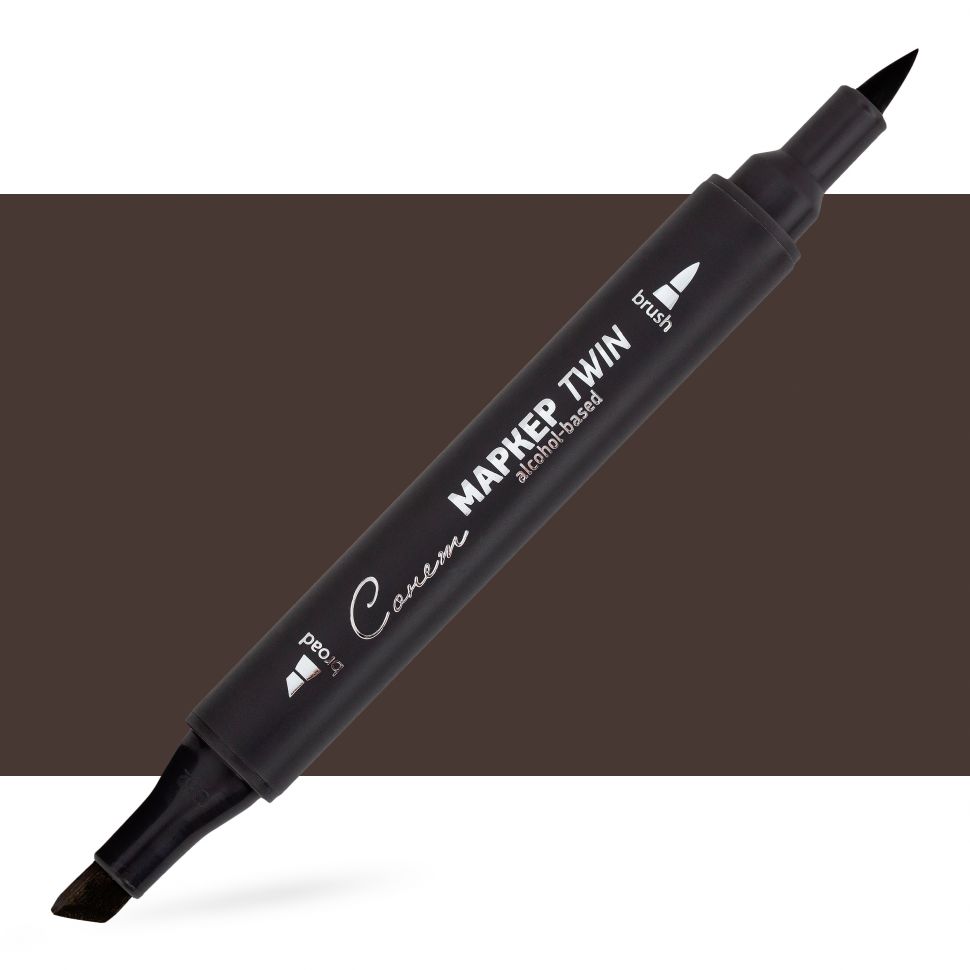 Маркер спиртовой Сонет Twin Brush, древесный фото 1 — PalitraMastera