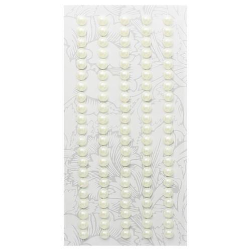 Декоративные наклейки 5мм (жемчуг) (Z24 молочный) — PalitraMastera