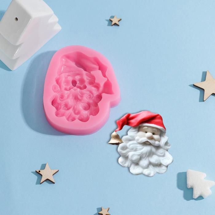 Молд «Санта», 8,271,5 см, цвет МИКС — PalitraMastera