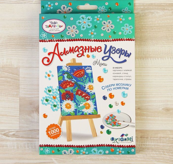 Алмазные узоры "Маки" 3212  2914048/Origami фото 1 — PalitraMastera