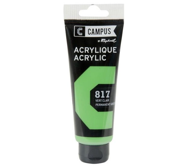 Sennelier Акриловая краска Raphael/Campus,т.100мл,зеленый светлый — PalitraMastera