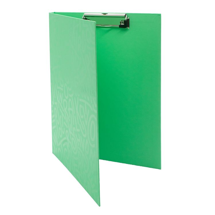 LAMARK450 Папка-планшет с крышкой Delight Time А4, с верх. заж., ламин. картон, корешок 10 мм, мята — PalitraMastera