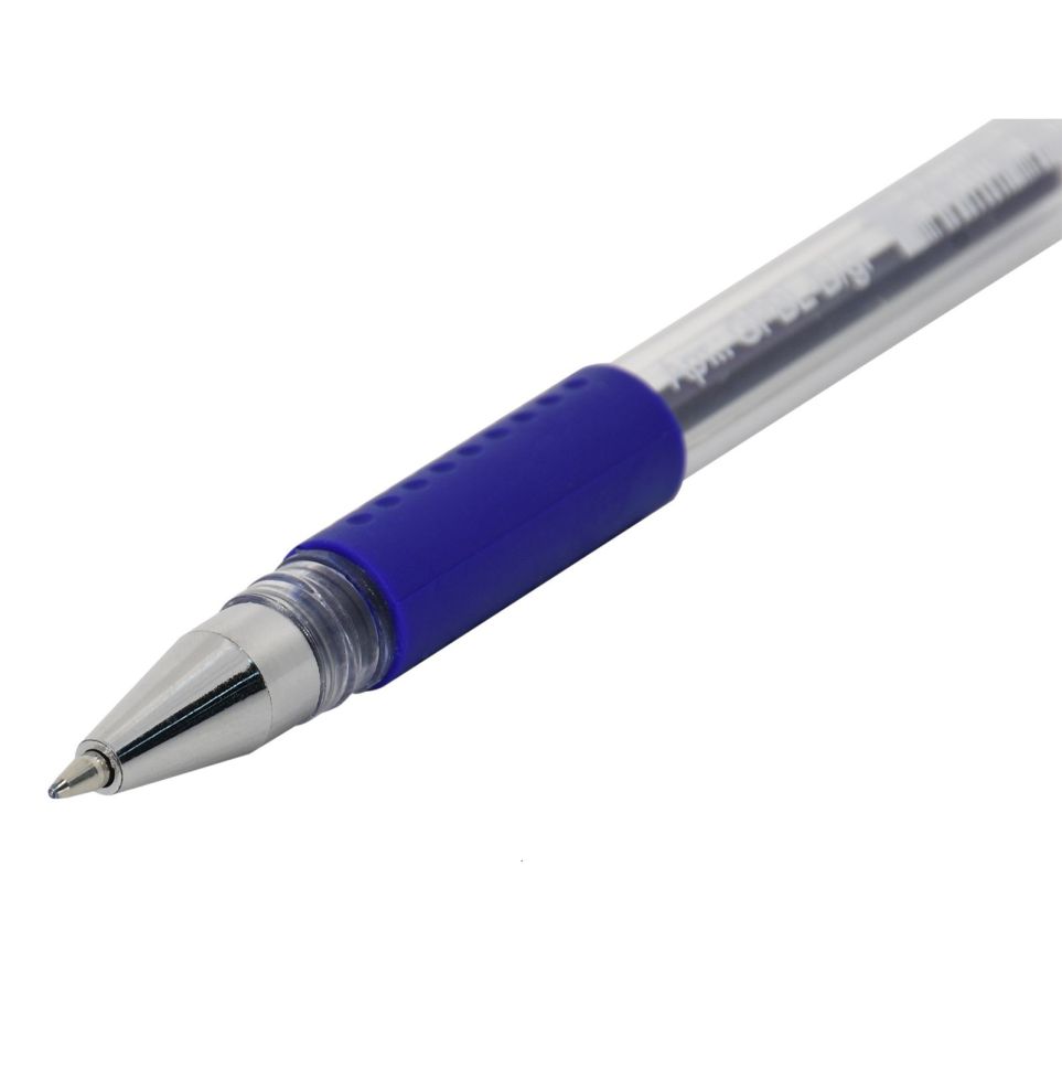 Ручка гел. LITE 0,5 мм синий кругл. корп. грип ---- фото 1 — PalitraMastera
