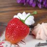Муляж клубника 4*4,5 см (цена за 1шт, фасовка 10шт) 3601732 фото 1 — PalitraMastera
