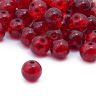1301138 Бусины стеклянные 'Кракле' 8мм, упак/46шт., Astra&Craft (1 красный) фото 4 &mdash; PalitraMastera