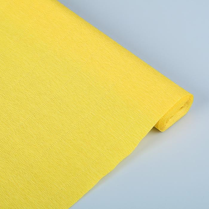 Бумага гофрированная 978 Солнечный, 0,5 х 2,5 м фото 1 &mdash; PalitraMastera