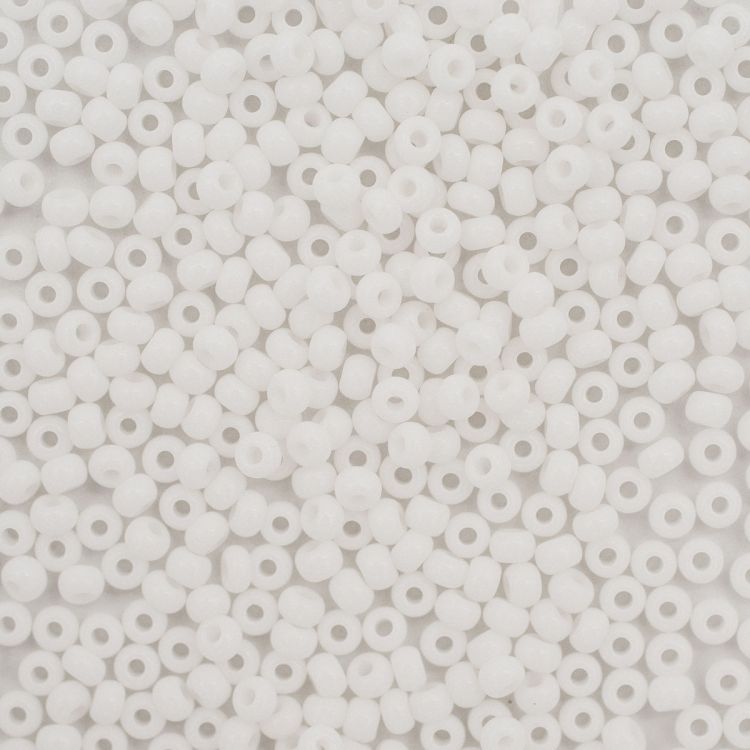 Бисер Preciosa 5г (03050), белый — PalitraMastera
