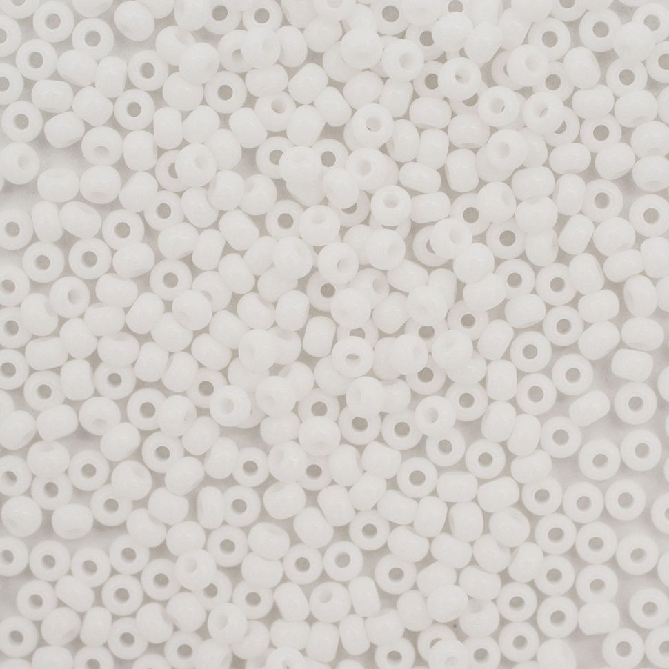 Бисер Preciosa 5г (03050), белый фото 1 &mdash; PalitraMastera