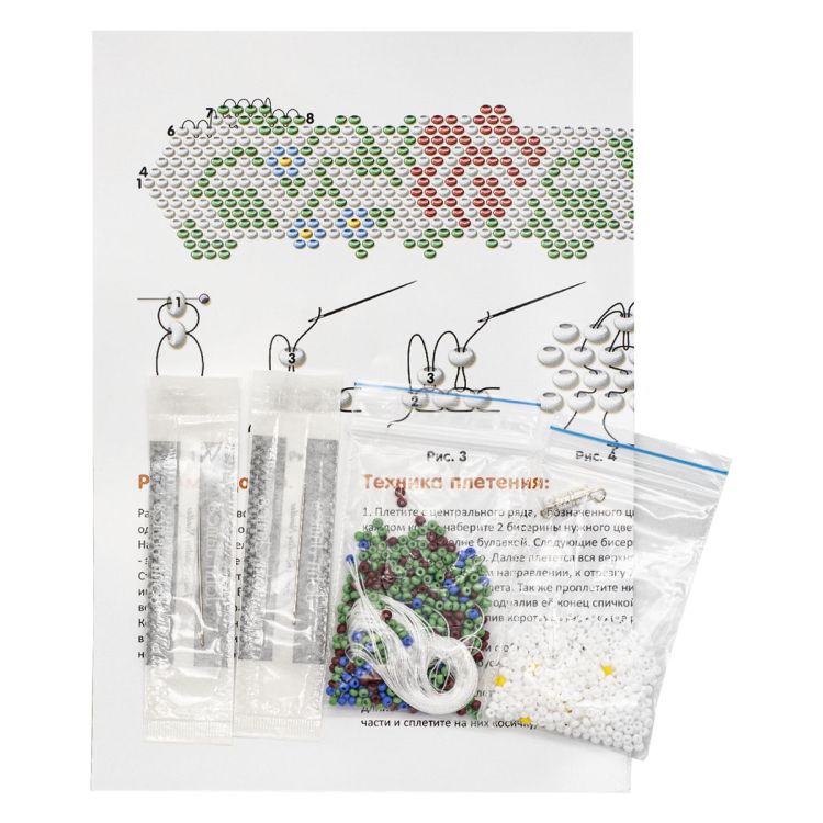 А089 Набор для бисероплетения 'Ярославна' — PalitraMastera