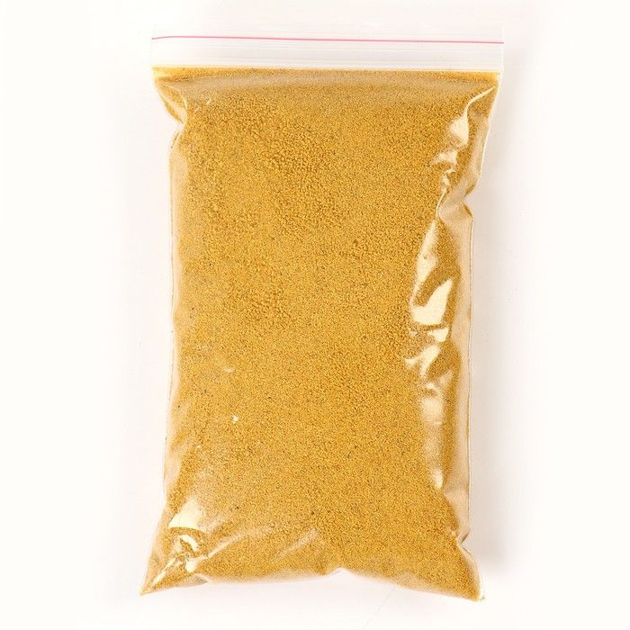 Песок для детского творчества Color sand, желтый 500г 7994476 — PalitraMastera