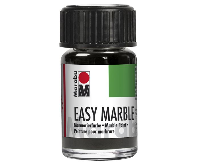 Marabu Краски для мраморирования «Easy Marble», 15 мл, серебро — PalitraMastera