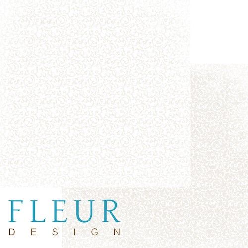 Лист бумаги для скрапбукинга "Узоры Кремовый", коллекция "Романтика", 30х30, плотность 190 гр, 10 листов в упаковке FD1003408 фото 1 &mdash; PalitraMastera