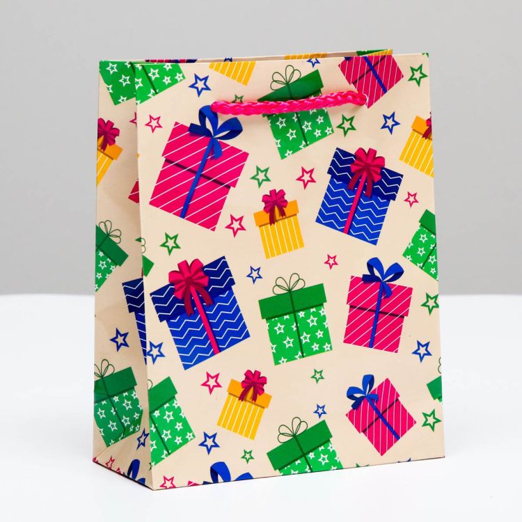 7465055 Пакет подарочный 'Твой день', S 12*15*5,5 см — PalitraMastera