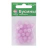 1301137 Бусины стеклянные 'Нефритовое кракле' 8мм, упак/34шт., Astra&Craft (6 лиловый) фото 3 &mdash; PalitraMastera