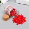 Бисер круглый 6/0 в бутылочке "Алый" 20 гр  6075112 фото 2 — PalitraMastera