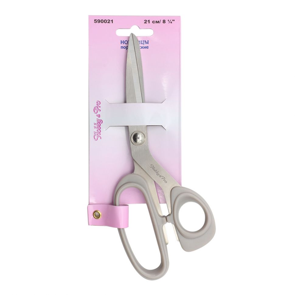 590021 Ножницы портновские 8 1/4' 21 см/8 1/4' Hobby&Pro фото 1 — PalitraMastera