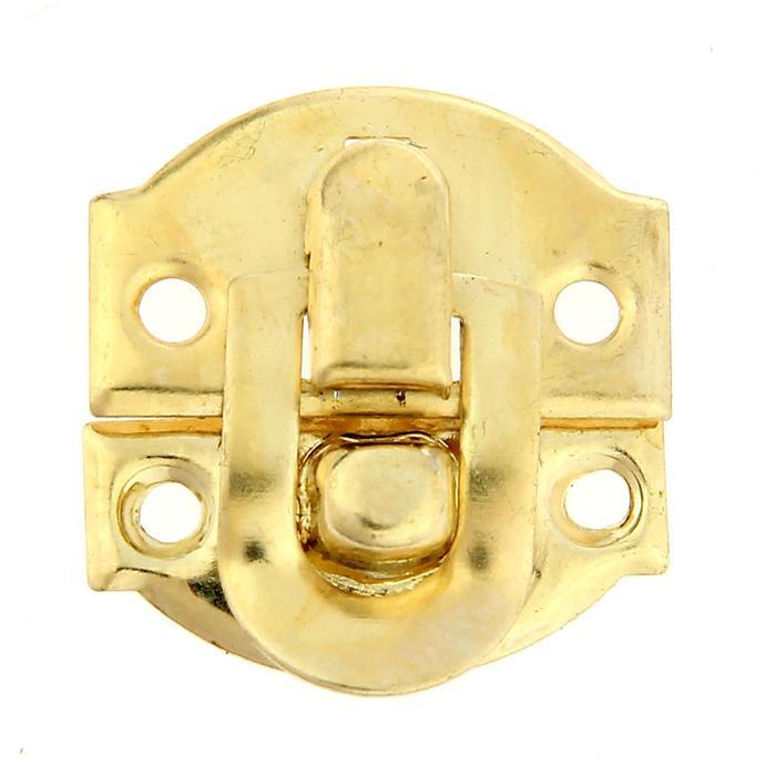 Замок металл для шкатулки &quot;Стандарт&quot; набор 10 шт 1,8х2,5х0,5 см   1364553 — PalitraMastera