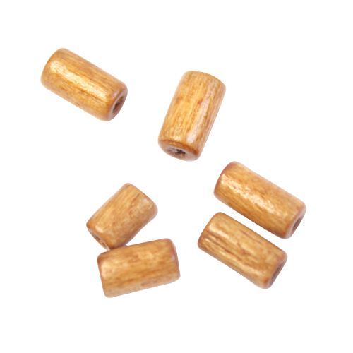 Деревянные бусины , WDB0424, 8*4мм, 250шт/упак, цв.кофейный фото 1 &mdash; PalitraMastera