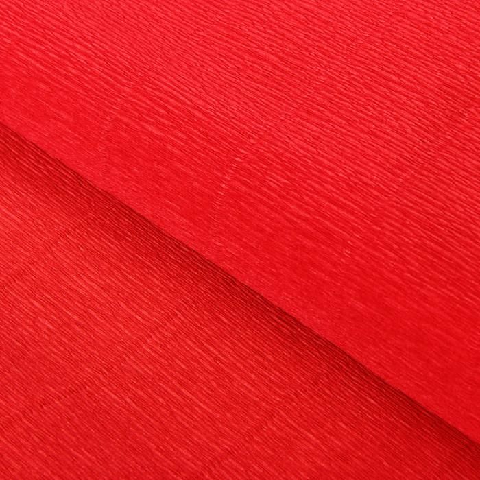 Бумага гофрированная 980 Красно-оранжевая (мандариновая), 0,5 х 2,5 м---- фото 1 &mdash; PalitraMastera